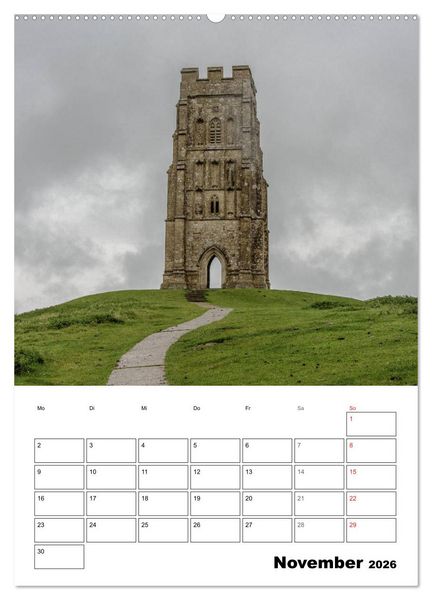 Produktbild: Foto-Momente S&uuml;d-England - Magische Orte (Wandkalender 2026 DIN A2 hoch), CALVENDO Monatskalender