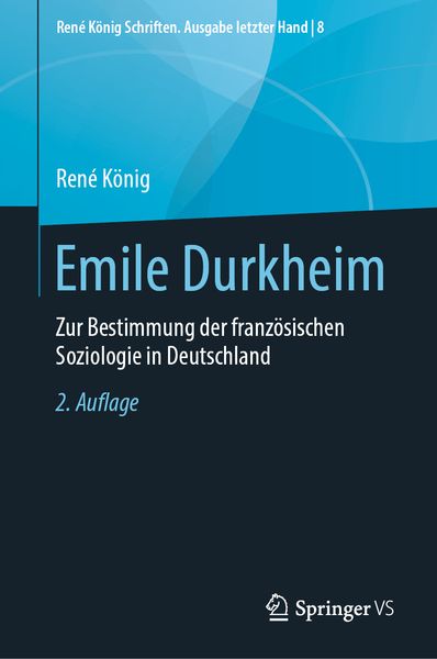 Produktbild: Emile Durkheim