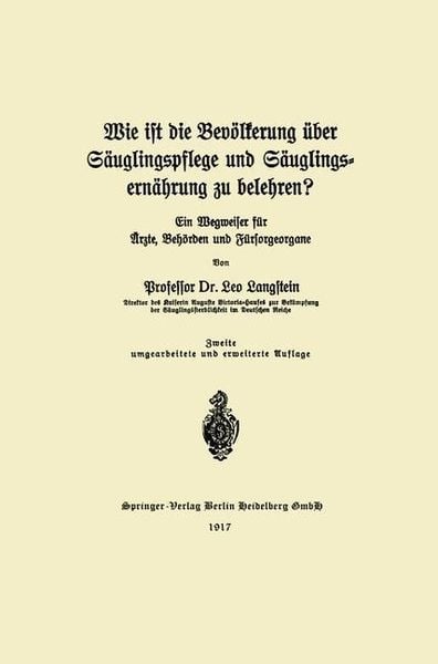 Produktbild: Wie ist die Bev&ouml;lkerung &uuml;ber S&auml;uglingspflege und S&auml;uglingsern&auml;hrung zu belehren?