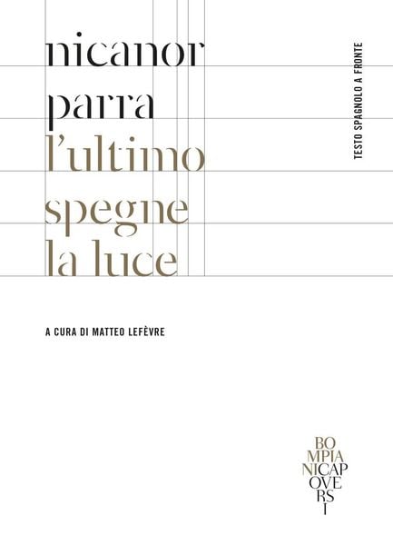 Produktbild: L' ultimo spegne la luce. Testo spagnolo a fronte