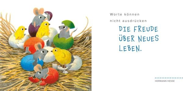Produktbild: Willkommen im Leben! Herzlichen Gl&uuml;ckwunsch zum Baby! (Frederick von Leo Lionni)