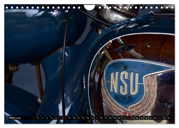 Produktbild: NSU Supermax (Wandkalender 2026 DIN A4 quer), CALVENDO Monatskalender