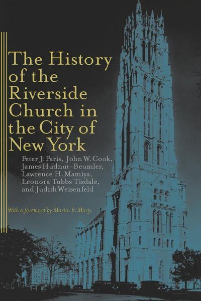 Produktbild: The History of the Riverside Church in the City of New York