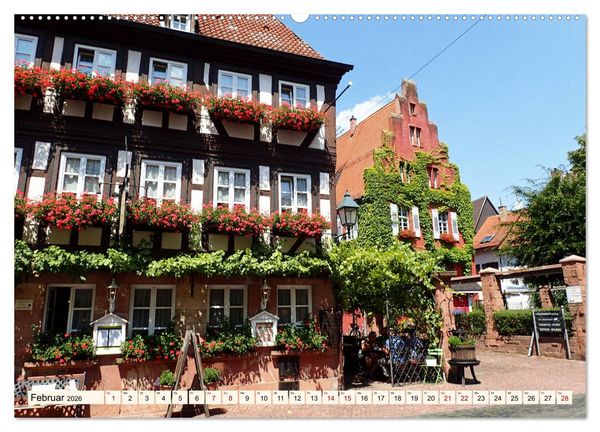 Produktbild: Liebenswertes Miltenberg am Main (hochwertiger Premium Wandkalender 2026 DIN A2 quer), Kunstdruck in Hochglanz