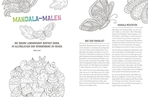 Produktbild: Colorful Mandala &ndash; Dankbarkeit