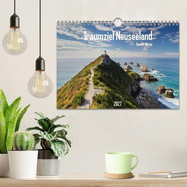 Produktbild: Traumziel Neuseeland 2027 (Wandkalender 2027 DIN A4 quer), CALVENDO Monatskalender