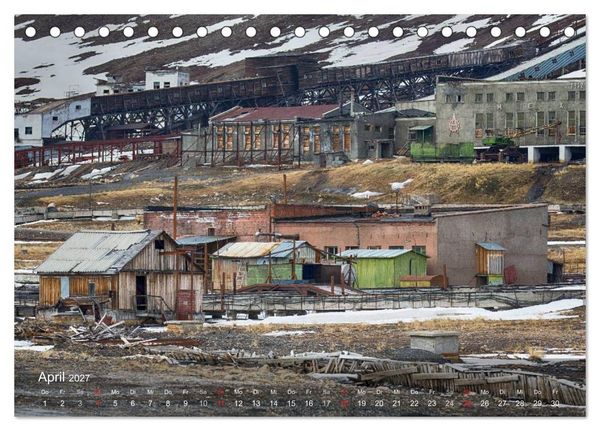 Produktbild: Spitzbergen - Impressionen aus der Arktis (Tischkalender 2027 DIN A5 quer), CALVENDO Monatskalender