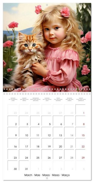 Produktbild: Children and Pets (Wall Calendar 2026 12 &times; 12 Inch) CALVENDO 12 Month Wall Calendar