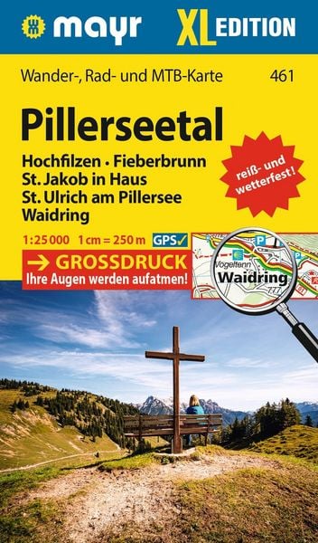 Produktbild: Mayr Wanderkarte Pillerseetal XL 1:25.000