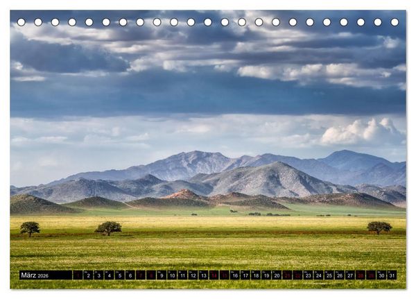 Produktbild: Namibia - Land der Kontraste (Tischkalender 2026 DIN A5 quer), CALVENDO Monatskalender
