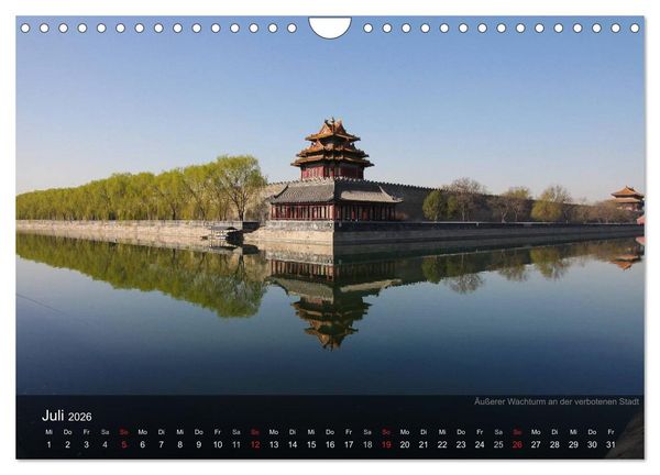 Produktbild: Erlebe China (Wandkalender 2026 DIN A4 quer), CALVENDO Monatskalender