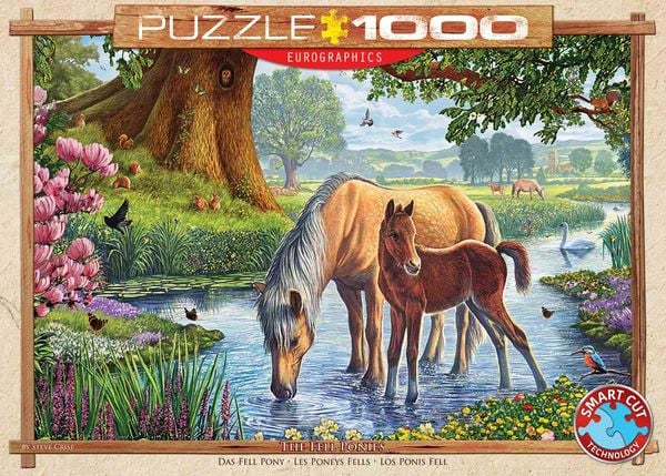 Eurographics 6000-0976 - Fell Ponies von Steve Crisp , Puzzle, 1.000 Teile