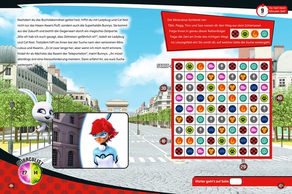 Produktbild: Miraculous: ESCAPE - Die Suche nach den verlorenen Kwamis