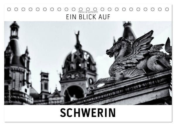 Produktbild: Ein Blick auf Schwerin (Tischkalender 2026 DIN A5 quer), CALVENDO Monatskalender