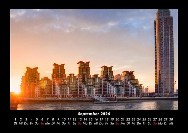 Produktbild: London 2026 Fotokalender DIN A3