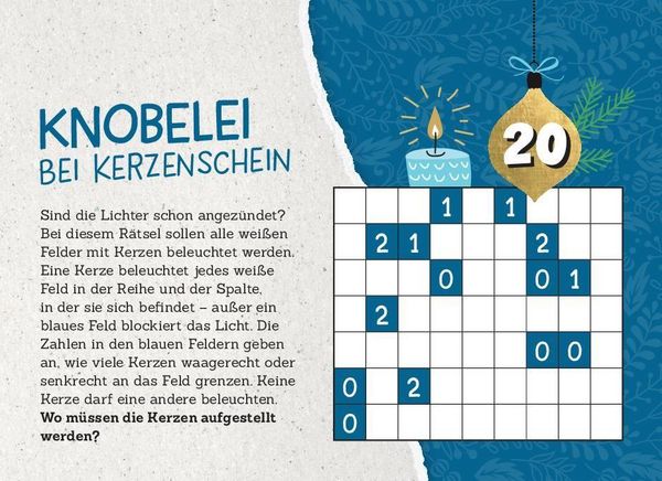 Produktbild: 24 Adventsr&auml;tsel I Die perfekte Ablenkung vom Weihnachtsstress