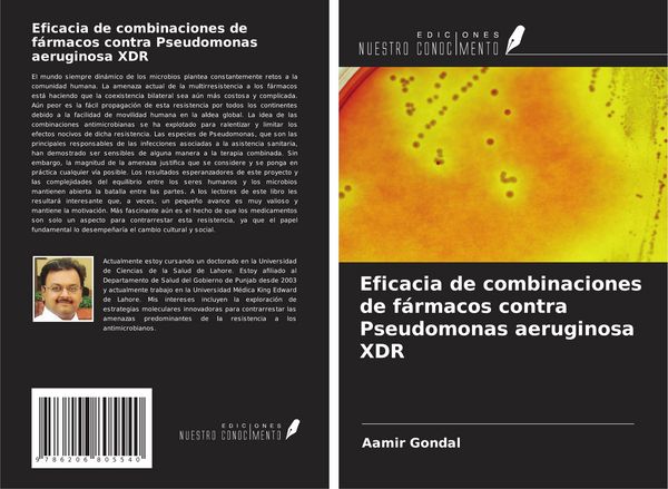 Produktbild: Eficacia de combinaciones de f&aacute;rmacos contra Pseudomonas aeruginosa XDR