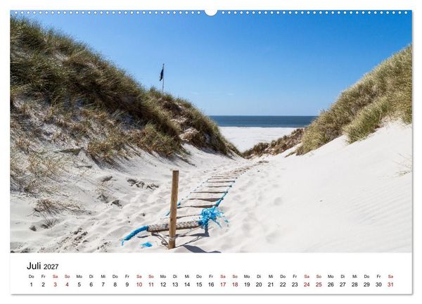 Produktbild: Amrum - Das Paradies in der Nordsee (hochwertiger Premium Wandkalender 2027 DIN A2 quer), Kunstdruck in Hochglanz