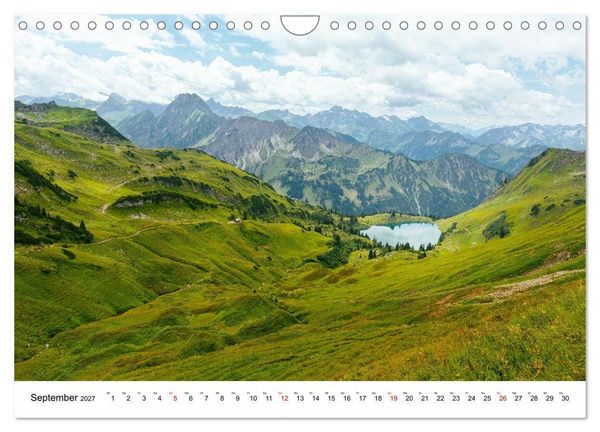 Produktbild: Deutschland - Bayerns Landschafts-Gefl&uuml;ster (Wandkalender 2027 DIN A4 quer), CALVENDO Monatskalender