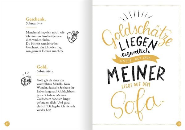 Produktbild: Mein Schatz (Substantiv, m)