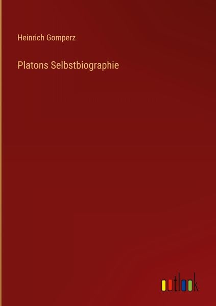 Produktbild: Platons Selbstbiographie