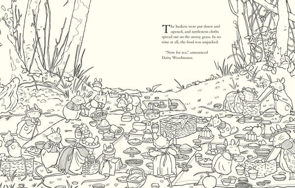Produktbild: Brambly Hedge: Nature Colouring Book