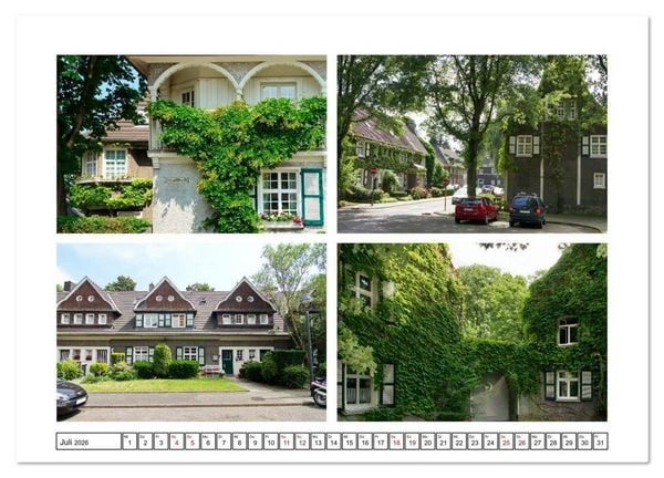 Produktbild: Gartenst&auml;dte im Ruhrgebiet (Wandkalender 2026 DIN A4 quer), CALVENDO Monatskalender