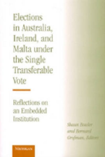 Produktbild: Elections in Australia, Ireland and Malta Under the Single