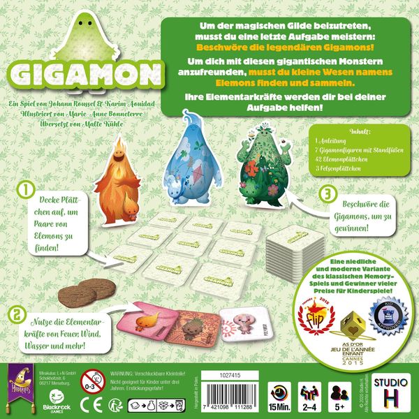 Produktbild: Aouidad, K: Gigamon