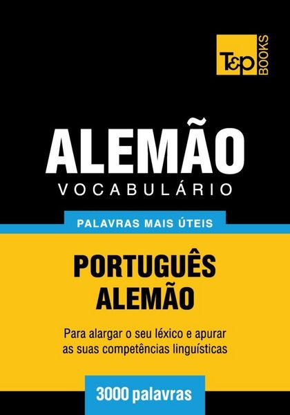 Produktbild: Vocabul&aacute;rio Portugu&ecirc;s-Alem&atilde;o - 3000 palavras