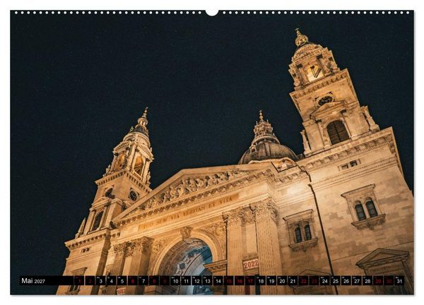 Produktbild: Glanzvolles Budapest (Wandkalender 2027 DIN A2 quer), CALVENDO Monatskalender