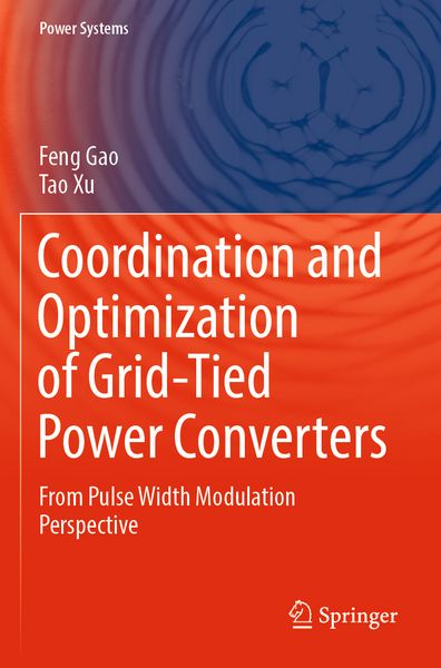 Produktbild: Coordination and Optimization of Grid-Tied Power Converters