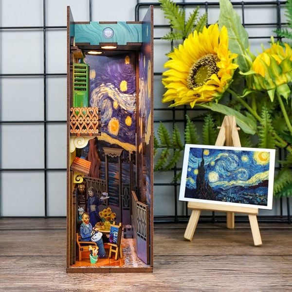 Book Nook DIY Bücherecke Vincent's World