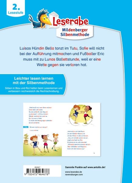 Produktbild: Leserabe mit Mildenberger Silbenmethode - Ballettgeschichten
