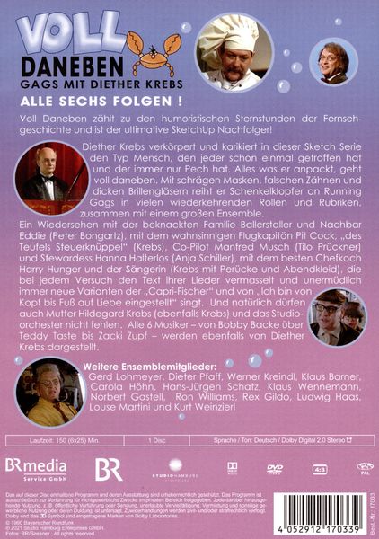 Produktbild: Voll Daneben - Gags mit Diether Krebs