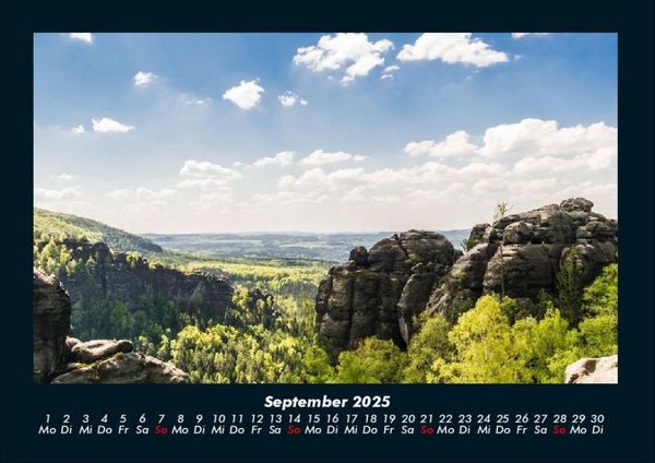 Produktbild: Naturlandschaften 2025 Fotokalender DIN A4