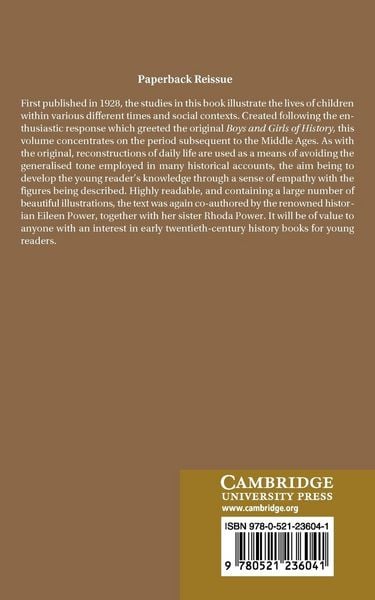 Produktbild: More Boys & Girls of History