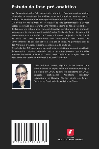 Produktbild: Estudo da fase pr&eacute;-anal&iacute;tica