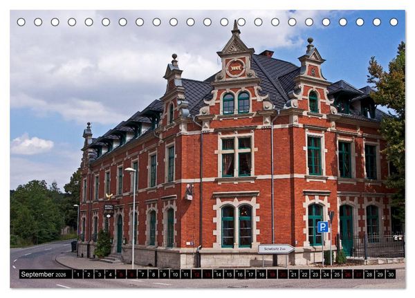 Produktbild: Naumburg - Kleinod an der Saale (Tischkalender 2026 DIN A5 quer), CALVENDO Monatskalender