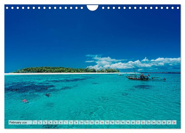 Produktbild: Welcome to Zanzibar (Wall Calendar 2026 DIN A4 landscape), CALVENDO 12 Month Wall Calendar