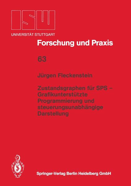Produktbild: Zustandsgraphen f&uuml;r SPS - Grafikunterst&uuml;tzte Programmierung und steuerungsunabh&auml;ngige Darstellung