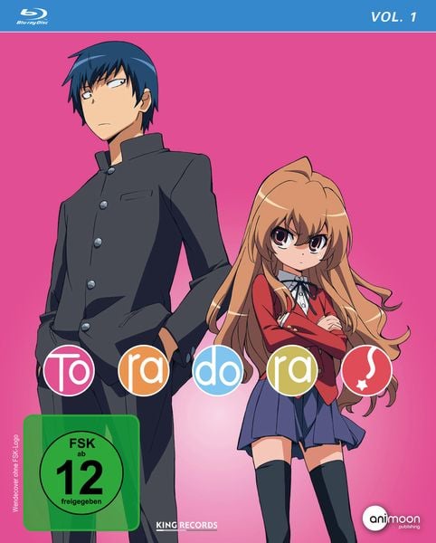 Toradora! Vol. 1, Blu-ray