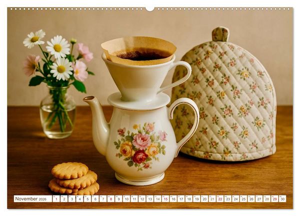 Produktbild: Hei&szlig;er Kaffee (Wandkalender 2026 DIN A2 quer), CALVENDO Monatskalender