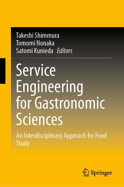 Produktbild: Service Engineering for Gastronomic Sciences