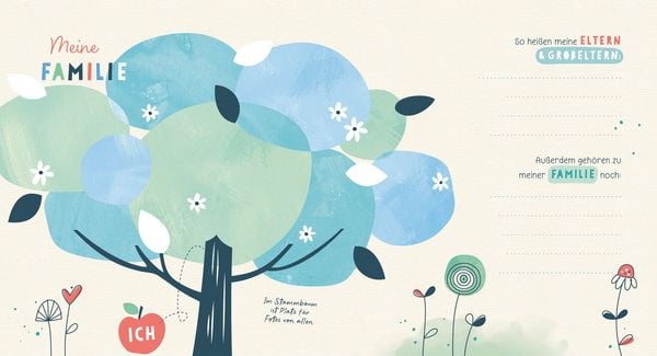 Produktbild: Meine Erstkommunion Erinnerungsalbum Floral