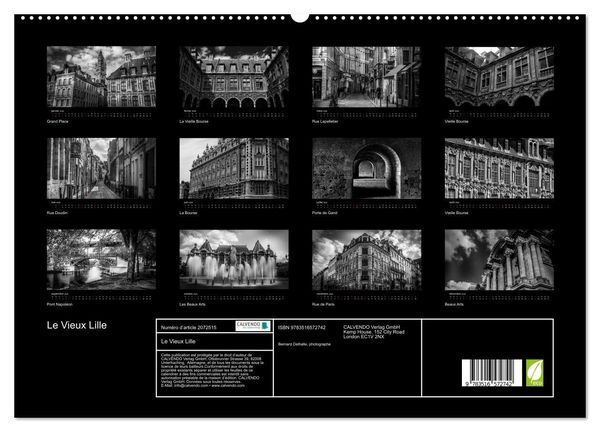 Produktbild: Le Vieux Lille (Calendrier mural 2026 DIN A2 vertical) calendrier de bureau