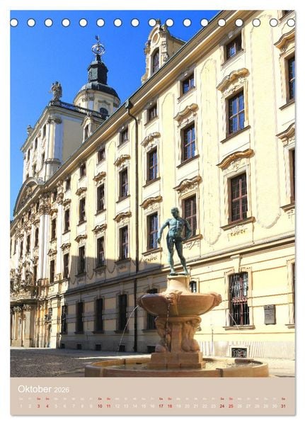 Produktbild: Breslau - Historische Mitte und Dominsel (Tischkalender 2026 DIN A5 hoch), CALVENDO Monatskalender