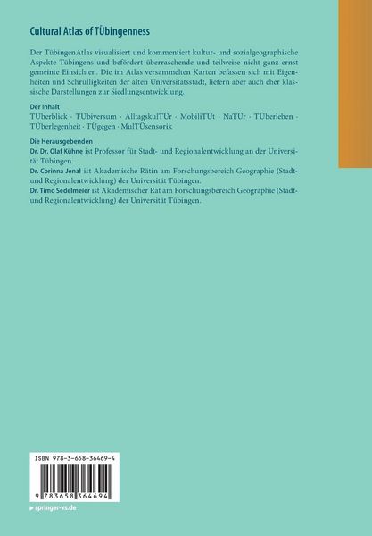 Produktbild: Cultural Atlas of T&Uuml;bingenness