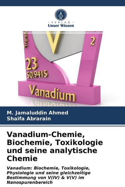 Produktbild: Vanadium-Chemie, Biochemie, Toxikologie und seine analytische Chemie