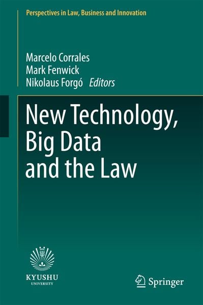 Produktbild: New Technology, Big Data and the Law